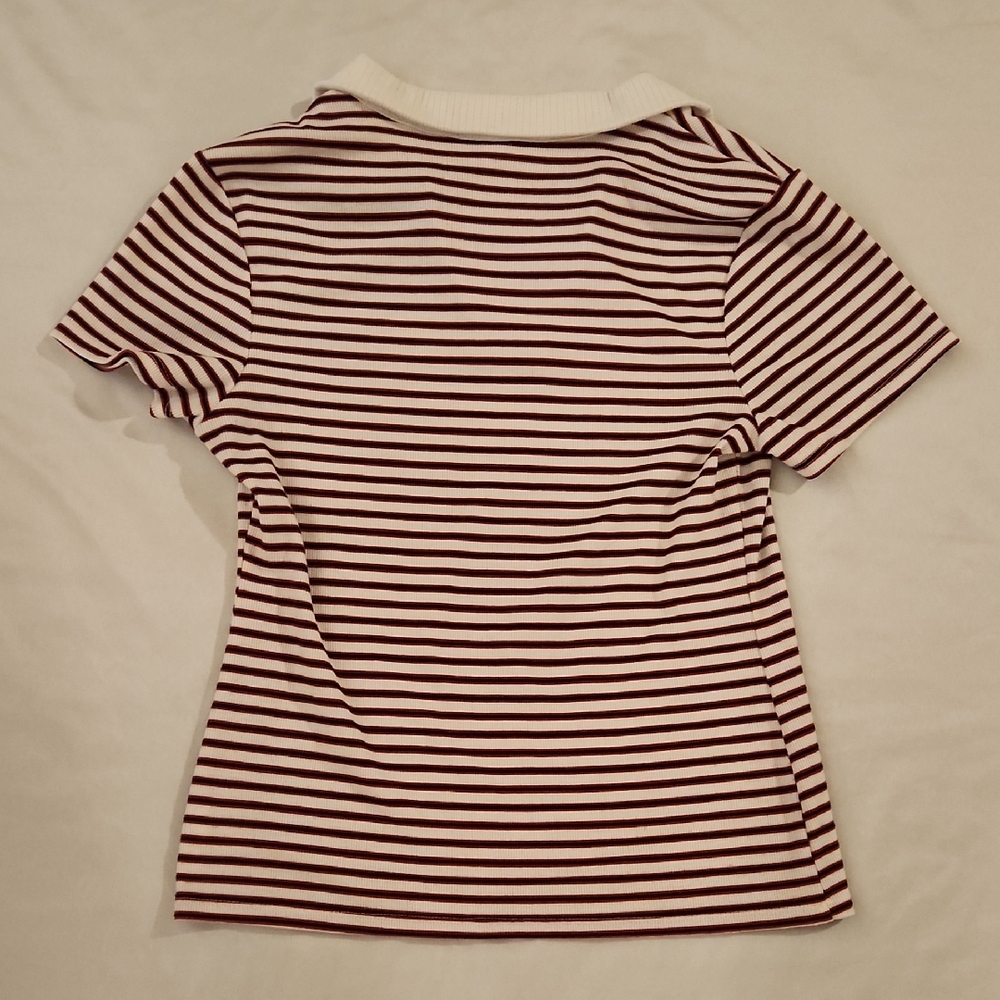 Striped Tops Women's Size Large - Picture 4 of 8